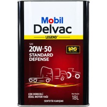 Mobil Delvac Legend 20W-50 Motor Yağı 18 Litre