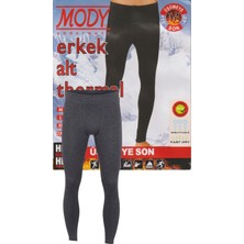 Maruf Shop Erkek Kışlık Antrasit Renk Likralı Mody Termal Alt Içlik