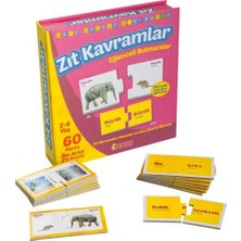 Kaia Life 1390 Dıytoy, Eğlenceli Bulmacalar - Zıt Kavramlar / 2-6 Yaş