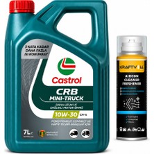 Castrol 10W-30 Tection F-Tr Mını-Truck 7 Litre + Klima Bombası 200 ml