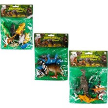 Kaia Life Dinozorların Dünyası Poşetli Hayvan Oyun Seti Orta Boy -1 Adet Stokta Olan Gönderilir