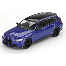 Kaia Life Mini Gt 1/64 Bmw M3 Competition Touring Portimao Blue Metallic