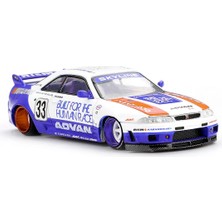 Kaia Life Mini Gt 1/64 Kaido House Nissan Skyline Gt-R (R33) Bfthr V1
