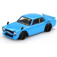 Kaia Life Mini Gt 1/64 Nissan Lbworks Hakosuka Baby Blue - Blister Paket