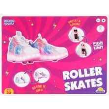 Kaia Life Rising Sports Işıklı Patenli Kız Spor Ayakkabı 33 Numara S00006433
