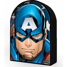 Kaia Life Prime 3D - Captain America 300 Parça Puzzle 35584 - Metal Kutu