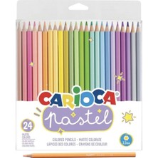 Kaia Life Carioca Pastel Renkli Kuru Boya Kalemi 24'lü