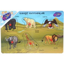 Kaia Life ONY-328 329 Onyıl, Ahşap Tutmalı Vahşi Hayvanlar