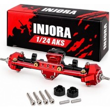Gümrük Bey Injora Rc Ön Aks Muhafazası Cnc Alüminyum 4mm | SCX24 Deadbolt Jlu C10 Bronco