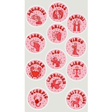 Bsb Burçlar Sticker Telefon Laptop Notebook Tablet Defter Matara Stiker Etiket ST2829