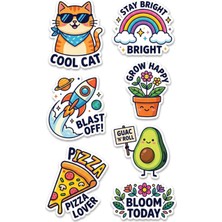 Bsb Popüler Sticker Telefon Laptop Notebook Tablet Defter Matara Stiker Etiket ST2881