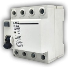 Cata Ct 9644 63A Kaçak Akım Rölesi 30 Ma Trifaze 6 Ka