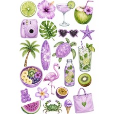 Bsb Popüler Sticker Telefon Laptop Notebook Tablet Defter Matara Stiker Etiket ST2879