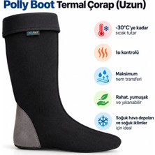 Polly Boot Arge Toptan Termal Çorap Uzun No:46