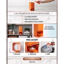 3DVX Toz Deterjan Saklama ve Dağıtım Kabı