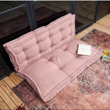 Rual Fransız Dikim Kadife Döşemelik Kumaş El Işçiliği Alt Üst Oturma Minderi 125X70CM