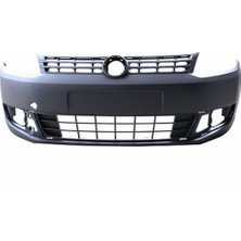İTHAL Volkswagen Caddy Ön Tampon Panjurlu Siyah 2010-2K58072179B9