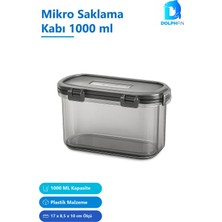 Dolphfin Mikro Saklama Kabı 1000 ml Çok Renkli Plastik