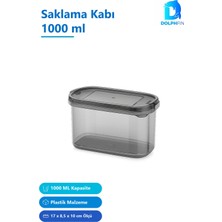 Dolphfin Saklama Kabı 1000 ml Çok Renkli Plastik