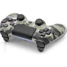 Hsc Bilişim Gri Kamuflaj Oyun Kumandası Ps4 Uyumlu Bluetooth