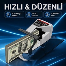 Rey Point Uv Kontrollü Taşınabilir Banknot Sayacı Para Orjinallik Kontrol