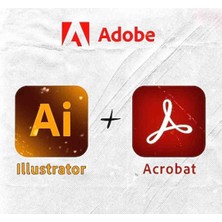 Adobe Acrobat Pro Dc Ömür Boyu ve Adobe Illustrator Ömür Boyu