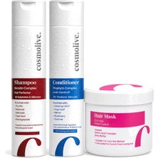 Cosmolive Keratin Şampuan & Kepek & Maskesi Anneler Günü Hediye Seti