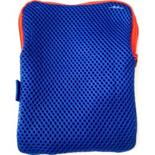 Modellino Içi Hava Alabilen Çok Amaçlı Fermuarlı Çanta 17X14CM - Mavi