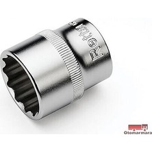 Retta 1/2" 12 Köşe Yıldız Kısa Lokma 25 mm RYL1225