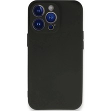 Zenviaa Mey Ithalat®  iPhone 13 Pro Kılıf First Silikon - Siyah ZNV20296545