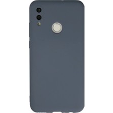 Zenviaa Mey Ithalat® Huawei P Smart 2019 Kılıf Nano Içi Kadife Silikon - Gri ZNV20296545