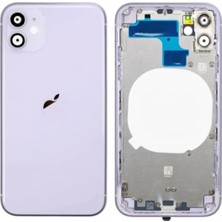 Zenviaa Mey Ithalat® iPhone 11 Boş Kasa Kapak (Mor) ZNV20296545