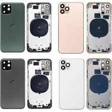 Zenviaa Mey Ithalat® iPhone 11 Pro Max Için  Boş Kasa (Beyaz) ZNV20296545