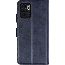 Zenviaa Mey Ithalat®  Mi Note 10 Trend S Plus Kapaklı Kılıf - Lacivert ZNV20296545