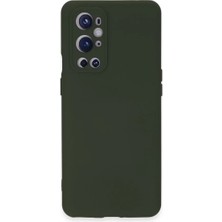 Zenviaa Mey Ithalat® One Plus 9 Pro Kılıf Nano Içi Kadife Silikon - Koyu Yeşil ZNV20296545