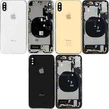 Zenviaa Mey Ithalat® iPhone Xs Full Dolu Kasa (Siyah) ZNV20296545