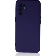 Zenviaa Mey Ithalat®  Reno 6 Kılıf Nano Içi Kadife Silikon - Mor ZNV20296545