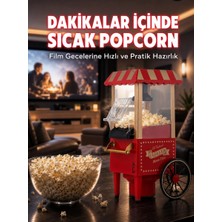 Zenviaa Mey Ithalat® 5 Dakikada Popcorn Hazırlayan Yağsız Patlatma Makinesi ZNV20296545