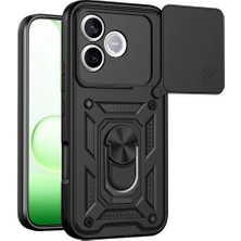 Zenviaa Mey Ithalat® Huawei Honor 600 Lite Pars Lens Yüzüklü Silikon - Siyah ZNV20296545