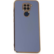 Zenviaa Mey Ithalat®  Redmi Note 9 Kılıf Volet Silikon - Mavi ZNV20296545