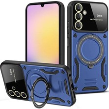 Zenviaa Mey Ithalat® Samsung Galaxy A14 4g Kılıf Joy Lens Standlı Kapak - Lacivert ZNV20296545