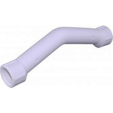 Zenviaa Mey Ithalat® Pvc Boru V Tipi Kavis Manşonlu Pprc 25 mm 10 Adet ZNV20296545