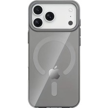 Zenviaa Mey Ithalat®   iPhone 17 Pro Pc Blank Magsafe Kapak - Natural Grey ZNV20296545