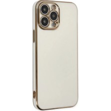 Zenviaa Mey Ithalat®  iPhone 14 Pro Max Kılıf Volet Silikon - Beyaz ZNV20296545