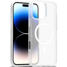 Zenviaa Mey Ithalat®   iPhone 16 Pro Jota Magsafe Kapak - Şeffaf ZNV20296545