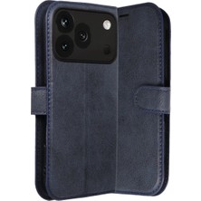 Zenviaa Mey Ithalat® Huawei Honor 600 Pro Trend S Plus Kapaklı Kılıf - Lacivert ZNV20296545