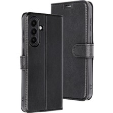 Zenviaa Mey Ithalat® Samsung Galaxy A36 Kılıf Trend S Plus Kapaklı Kılıf - Siyah ZNV20296545