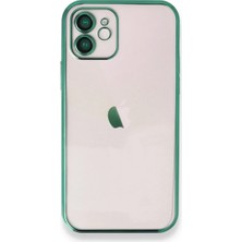Zenviaa Mey Ithalat®  iPhone 11 Kılıf  Lensli Silikon - Yeşil ZNV20296545