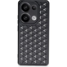 Zenviaa Mey Ithalat®  Redmi Note 13 Pro 4g Kılıf Petek Silikon Kapak - Siyah ZNV20296545