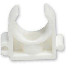 Zenviaa Mey Ithalat® Pvc Boru Pprc Tekli Kelepçe 20 mm 10 Adet ZNV20296545